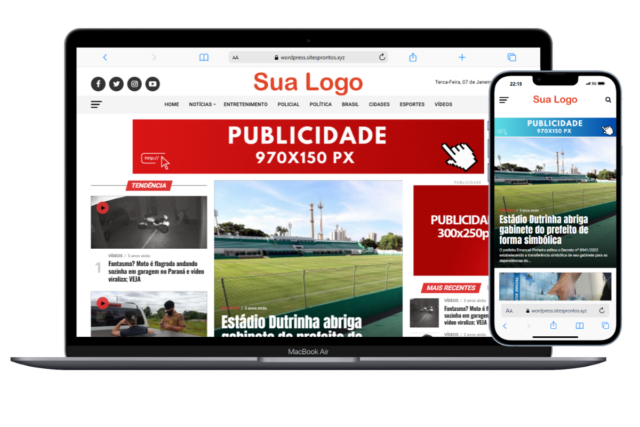 Template WordPress Portal de Notícias Completo #011