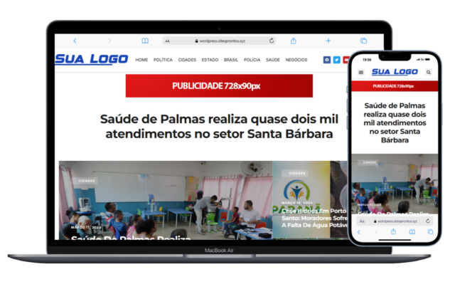 Template WordPress Portal de Notícias Completo #017