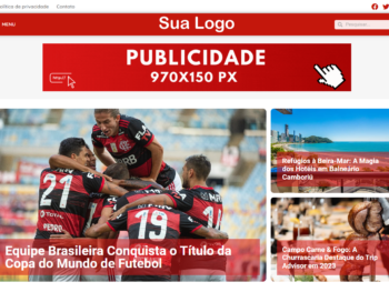 Template Estilo G1 para WordPress: Portal de Notícia Pronto