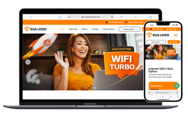 Template WordPress para Provedor de Internet + Elementor