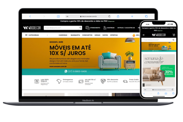 Loja Virtual para E-commerce de Casa & Decoração em WordPress com WooCommerce