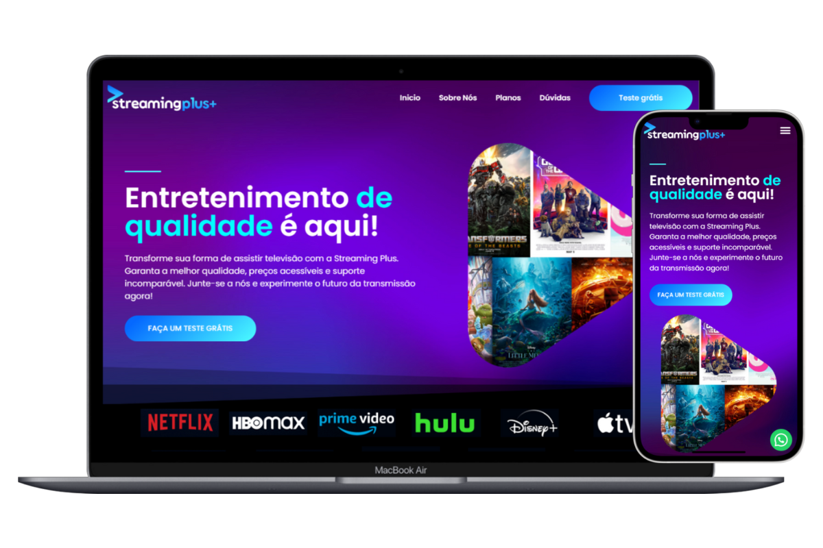 Site IPTV Pronto em WordPress com Elementor #03 1 Script IPTV Personalizável para WordPress + Elementor